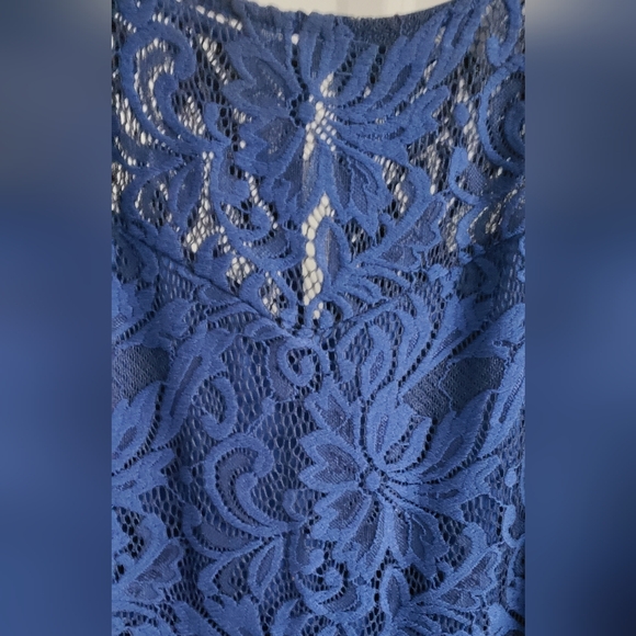 Jessica London Navy Lace Dress 28W - Picture 4 of 7